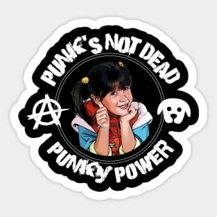 Punk's Not Dead - Punky Power Sticker